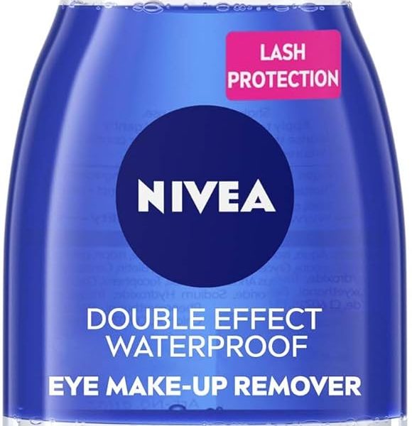 NIVEA Eye Makeup Remover Double Effect Sensitive Lashes Protection 125ml