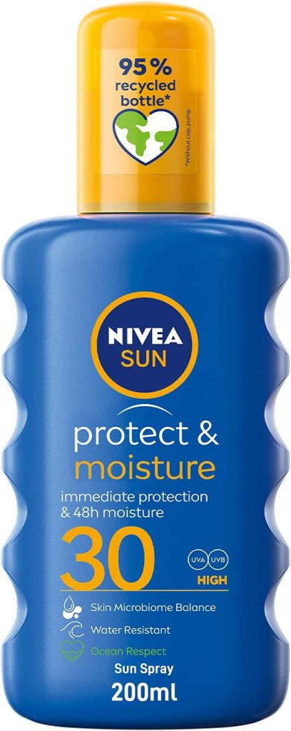 NIVEA SUN Spray UVA UVB Protection Protect Moisture