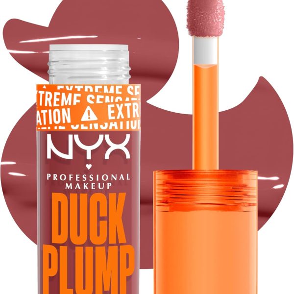 NYX PROFESSIONAL MAKEUP DUCK PLUMP LIP PLUMPING LACQUER MAUVE