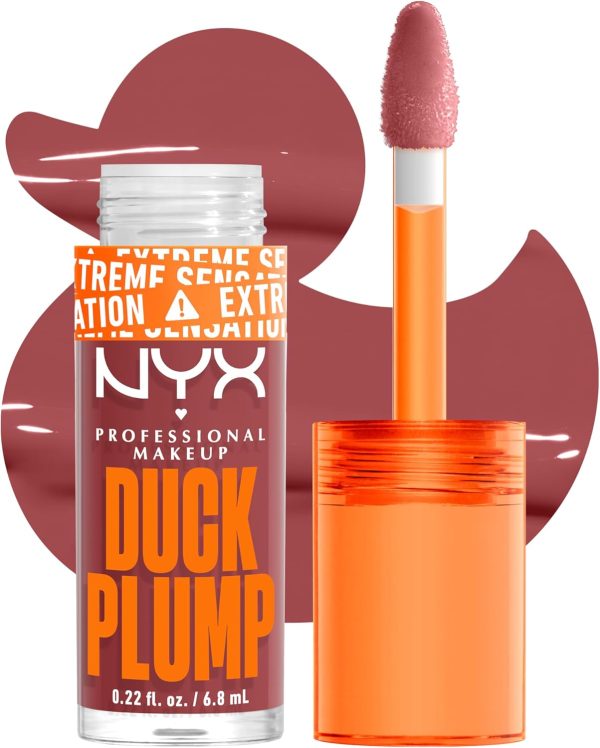 NYX PROFESSIONAL MAKEUP DUCK PLUMP LIP PLUMPING LACQUER MAUVE