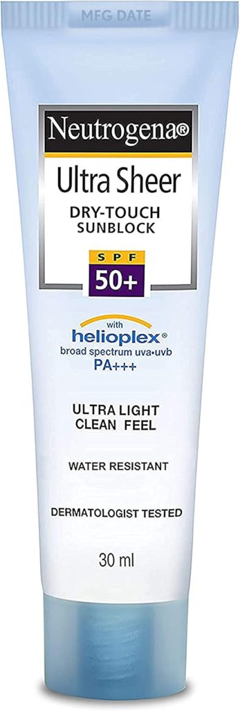 Neutrogena Ultra Sheer Dry Touch Sunblock SPF 50 30ml