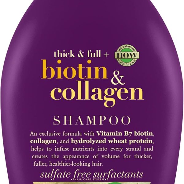 Ogx Shampoo Thick Full Biotin Collagen 385ML