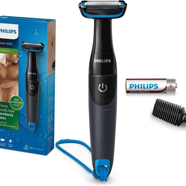 Philips Bodygroom Series 1000 Body Groomer For Men Bg102416 Black