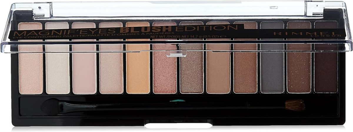 Rimmel London 12 Pan Eyeshadow Palette Blushed Edition 14g