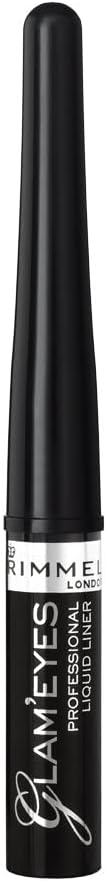 Rimmel London Glameyes Professional Liquid Liner 01 Black Glamour 35