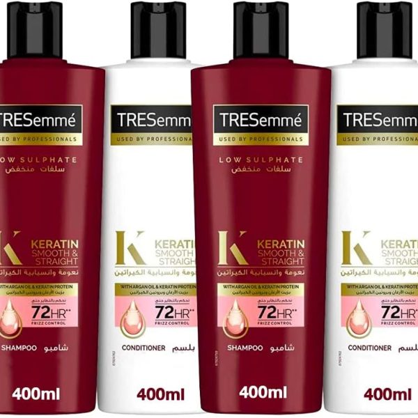 TRESEmme Keratin Smooth and Straight Shampoo with Argan Oil 400ml