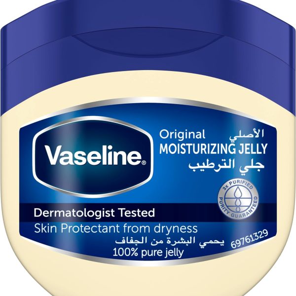 VASELINE Moisturizing Petroleum Jelly for dry skin Original to heal