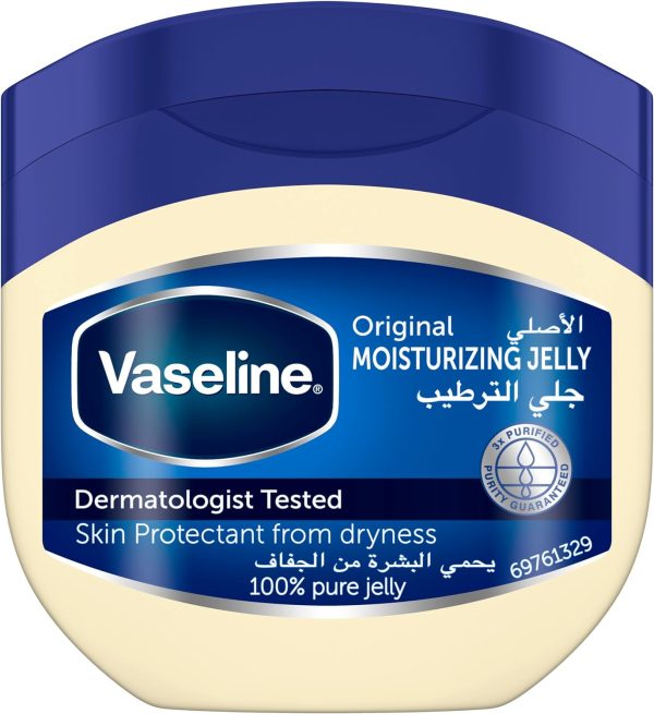 VASELINE Moisturizing Petroleum Jelly for dry skin Original to heal