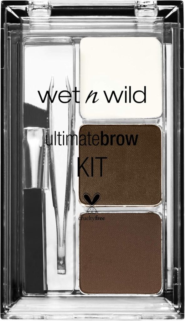 Wet N Wild Ultimate Eyebrow Makeup 5 Piece Kit Dark Brown