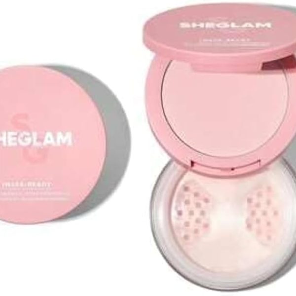 SHEGLAM INSTA-READY FACE & UNDER EYES SETTING POWDER DUO- BUBBLEGUM