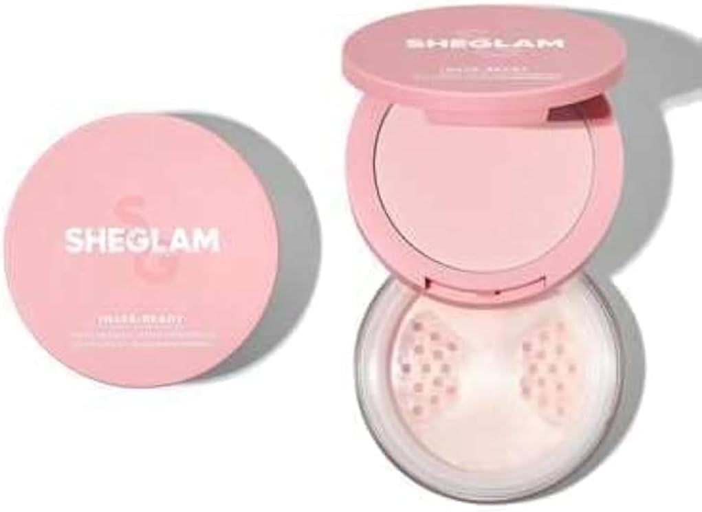 SHEGLAM INSTA-READY FACE & UNDER EYES SETTING POWDER DUO- BUBBLEGUM