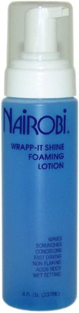 Nairobi Wrapp-It Shine Foaming Lotion, 8 Ounce