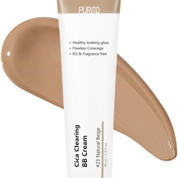 purito Cica Clearing BB Cream,30ml (vegan) spf38 pa+++ #23 NATURAL BEIGE