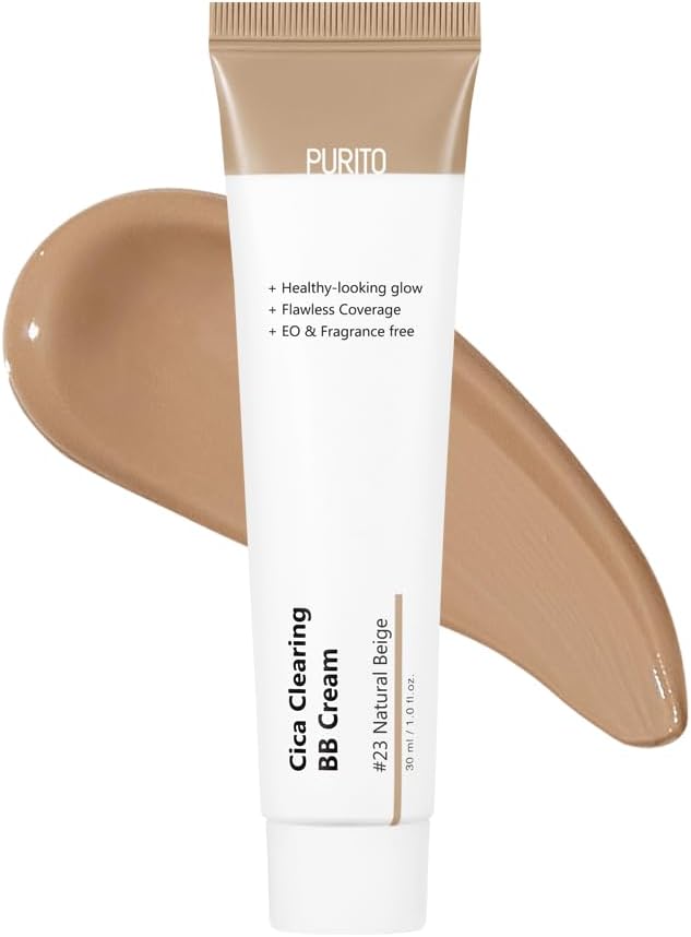 purito Cica Clearing BB Cream,30ml (vegan) spf38 pa+++ #23 NATURAL BEIGE