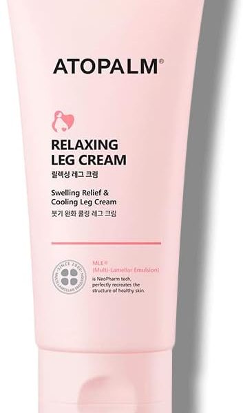 ATOPALM Maternity Care Relaxing Leg Cream, Restless Legs Calming Cream for Pregnancy & Traveller, Swelling Relief & Cooling, Providing Moisture & Nourishment, 5.0 Fl. Oz., 150ml