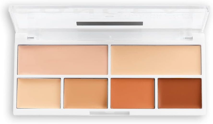 Makeup Revolution Relove Conceal Me Palette, Light