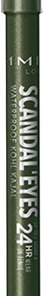 Rimmel London, Scandaleyes Waterproof Kohl Kajal Liner - A dark green shade with shimmer - 06 green, 1.3 g (0.04 oz)