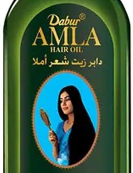 Dabur Amla Hair Oil 500ml | Natural care | Enriched with Amla, Natural Oils & Vitamin C | Nourishes Scalp | Moisturizing and Strengthening Hair Treatment for Women & Men | For Long, Strong & Dark Hair