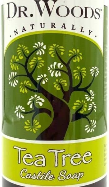 Dr. Woods Pure Cleansing Tea Tree Liquid Castile Soap, 32 Ounce