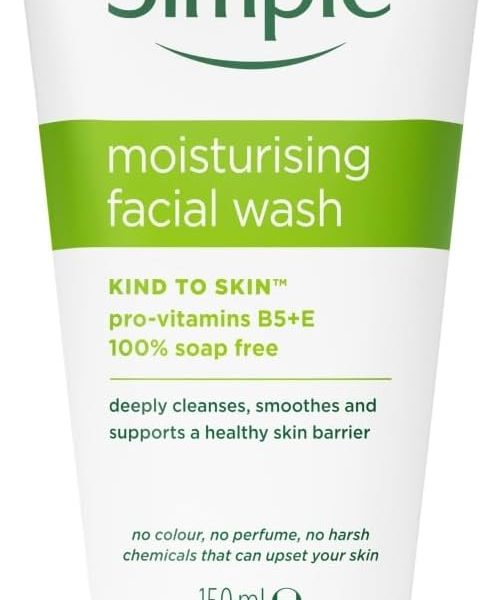 Simple Moist Foam Face Wash, 150 ml, single unit