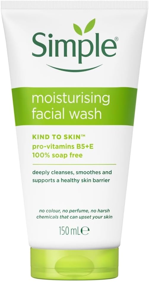 Simple Moist Foam Face Wash, 150 ml, single unit