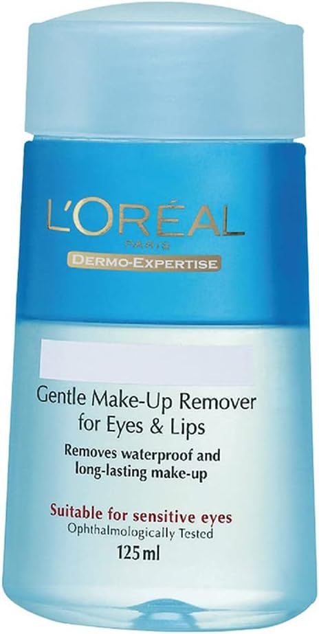 Loreal Gentle Eyes & Lips Express Make Up Remover Waterproof And Long Lasting 125ml