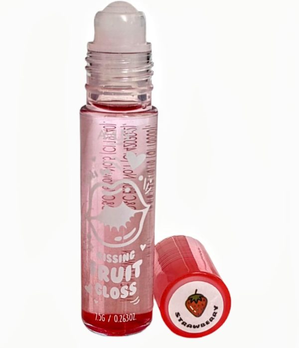 Amuse Cosmetics Roll On Rollerball Kissing Fruit Lip Gloss (Strawberry)