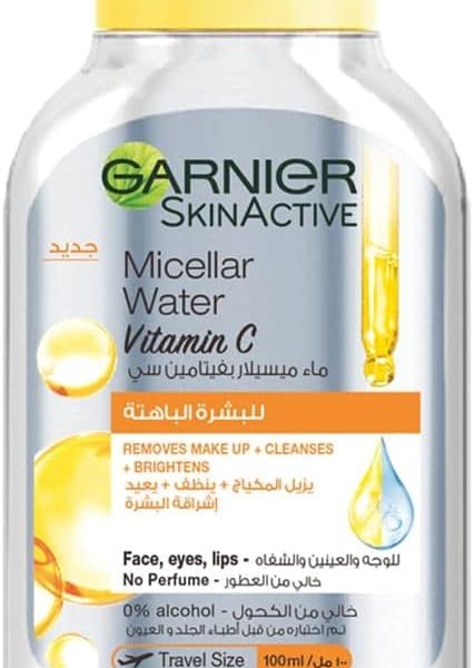 Skin Active Micellar Cleansing Water Vitamin C 100ml