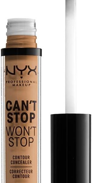 NYX PROFESSIONAL MAKEUP Can't Stop Won't Stop Contour Concealer, Golden Honey 14