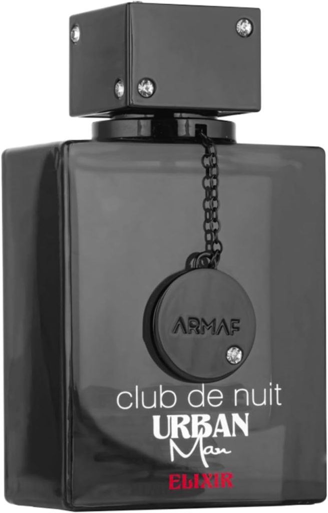 Armaf Perfume Club De Nuit Urban Elixir Man Eau De Parfum 105ml For Him, Black, Perfumes for Men