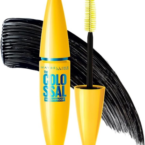 Maybelline New York Colossal Mascara Waterproof, Black 10 ml