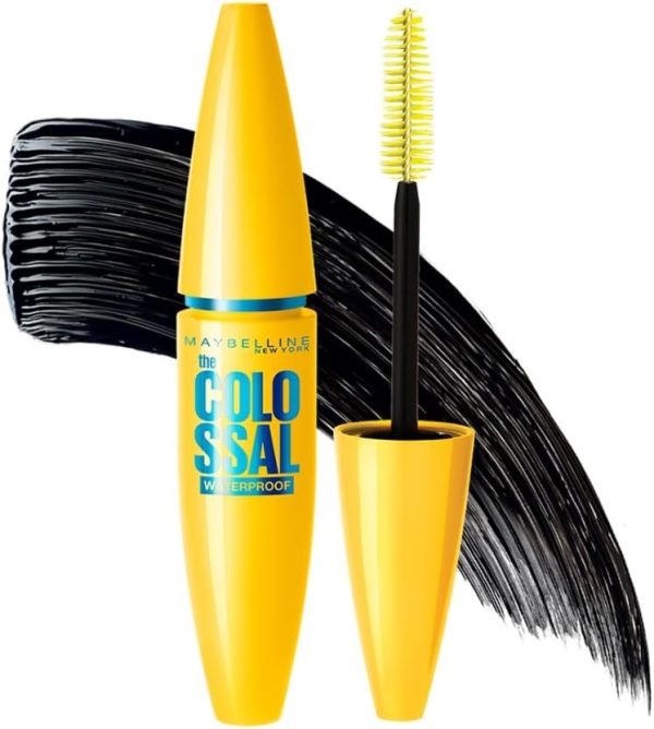 Maybelline New York Colossal Mascara Waterproof, Black 10 ml