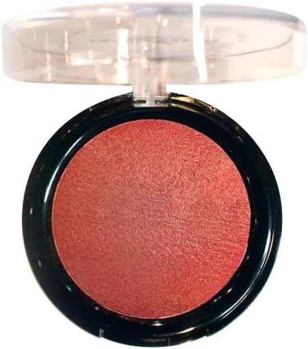 CHRISTINE Bronze Baked Powder Palette, Shimmer Shades for Face Highlighter Makeup, Highly Pigmented Illuminating Bronzer Powder Weightless Creamy Texture to settle your base (Bronze - 816)