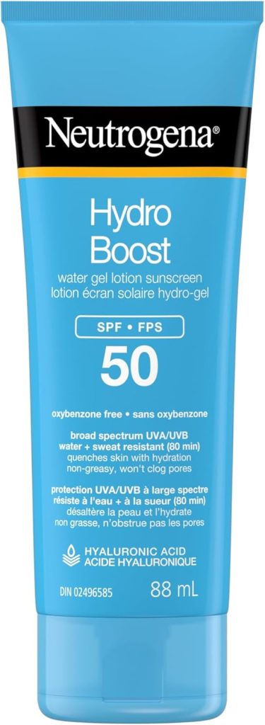 Neutrogena Hydro Boost Water Gel Lotion Sunscreen Spf 50 88 Ml