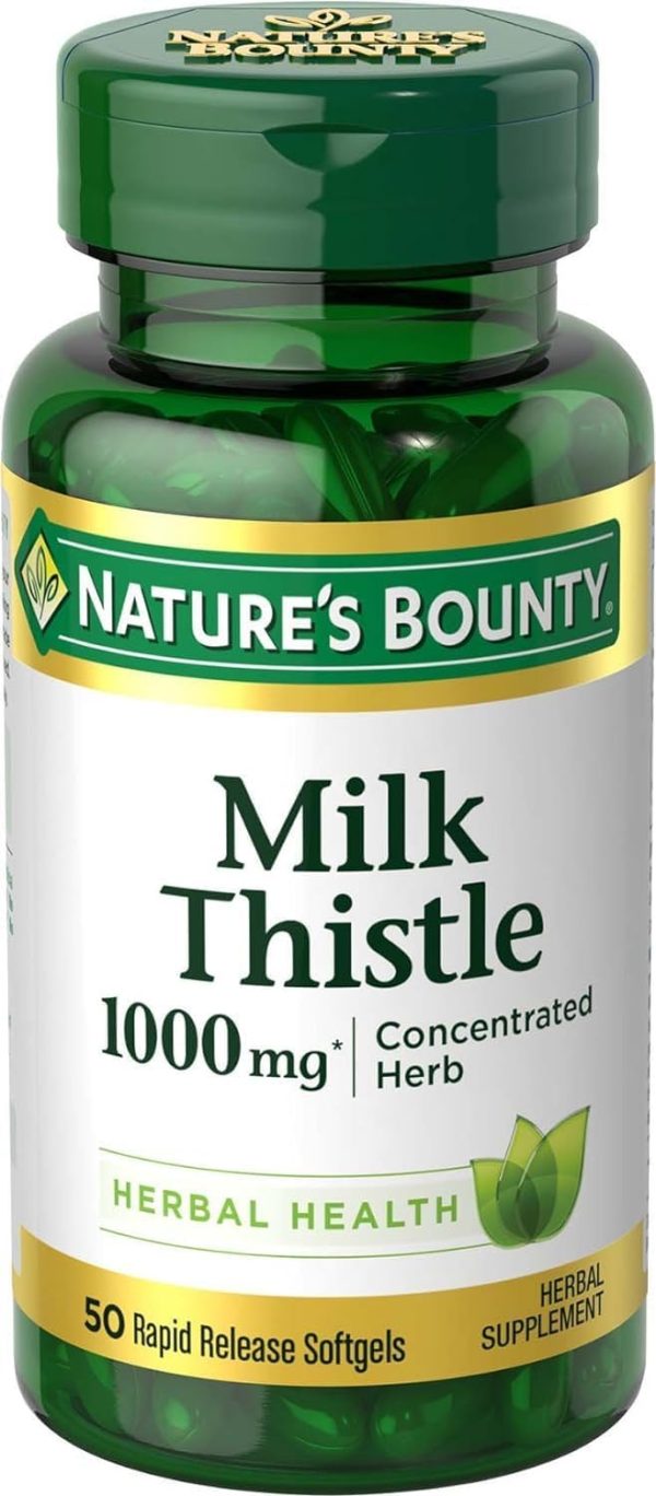 Nature's Bounty Milk Thistle, 1000 Mg