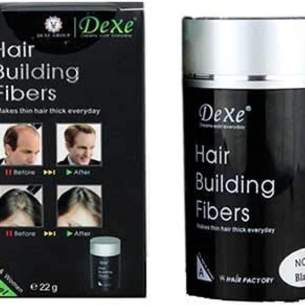 DEXE GROUP (U.K.) Hair Building Fibers, 22g, Dark Brown,