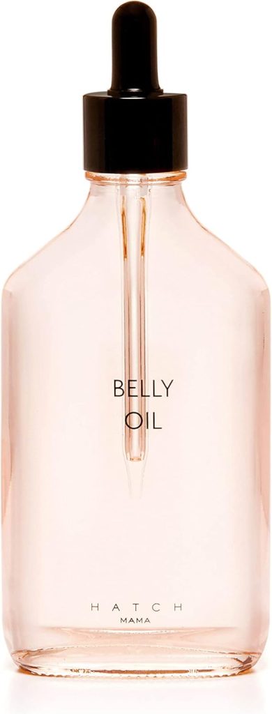 HATCH Belly Oil - 6.7oz Quick-Drying Belly Oil - Vegan & Plant Based Nutrient Rich - Supports Skin Throughout Pregnancy