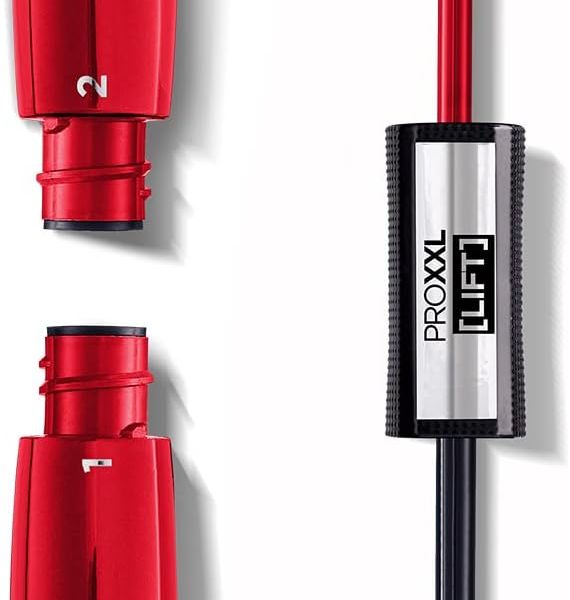 L'Oréal Paris Mascara, Salon Lash Lift, With Pro-Keratin, Long-lasting, No Clumping or Smudging, Pro XXL Lift, Black