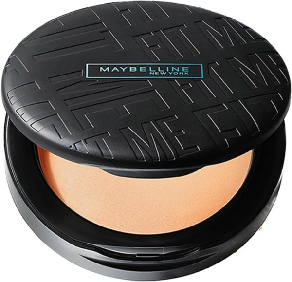 Maybelline New York Compact Powder, With SPF to Protect Skin from Sun, Absorbs Oil, Fit Me, 230 Natural Buff, 8g