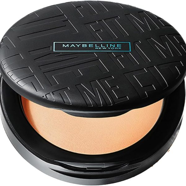 Maybelline New York Compact Powder, With SPF to Protect Skin from Sun, Absorbs Oil, Fit Me, 230 Natural Buff, 8g