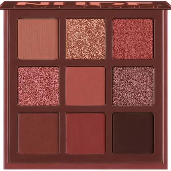 9 Colours Eye Shadow Palette small，Eye Makeup Palette，Long Lasting Blendable Shades (L9750-B)