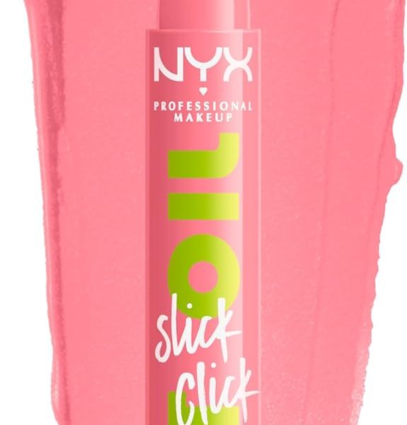 NYX PROFESSIONAL MAKEUP FAT OIL SLICK CLICK SHINY LIP BALM - CLOUT