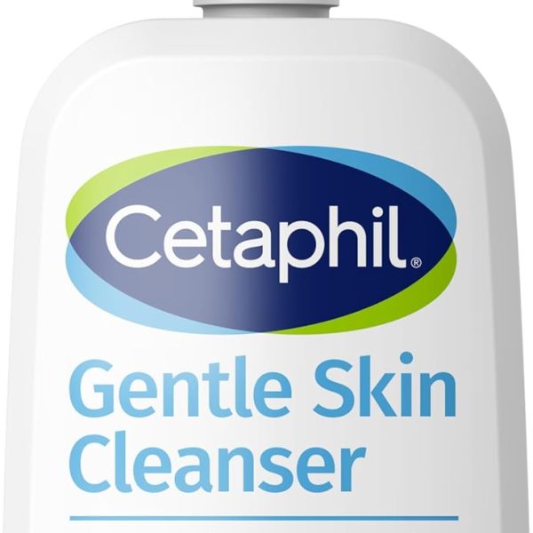 CETAPHIL Face Wash by , Hydrating Gentle Skin Cleanser for Dry to Normal Sensitive Skin, NEW 20 oz, Fragrance Free, Soap Free and Non-Foaming