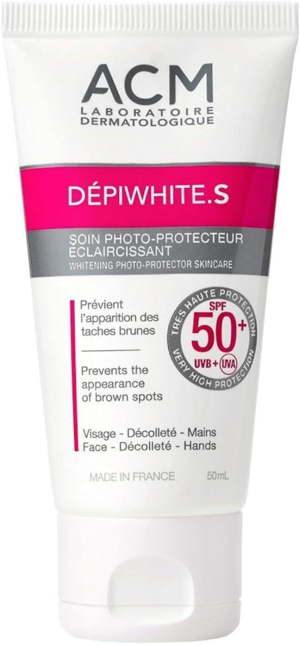 ACM Labo DEPIWHITE S SPF50+ WHITENING PHOTOPROTECTOR LIGHTENING SKINCARE 50ml