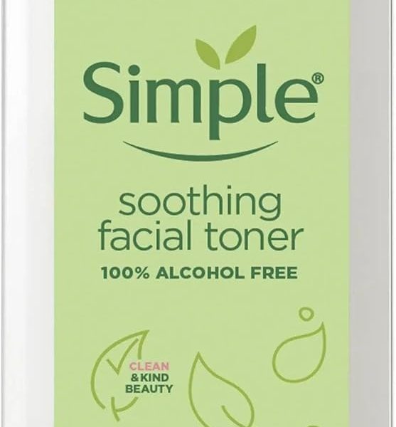 Simple Kind to Skin Soothing Facial Toner 100% Alcohol-Free from the UK's No. 1 Facial Skin Care Brand* 200 ml