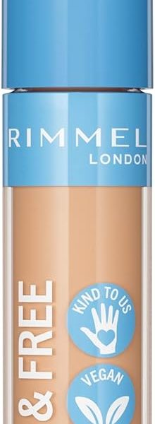 Rimmel KIND & FREE Concealer - All-Day Hydrating Liquid Concealer - With Vitamins E & B5 - Cruelty-Free & Vegan - 7 ml, shade 10 Fair