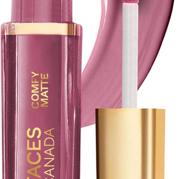 FACES CANADA Comfy Matte Liquid Lipstick - Truth Be Told 09 (Nude), 3 ml | Comfortable 10HR Longstay | Intense Matte Color | Almond Oil & Vitamin E Infused | Super Smooth | No Dryness | No Alcohol