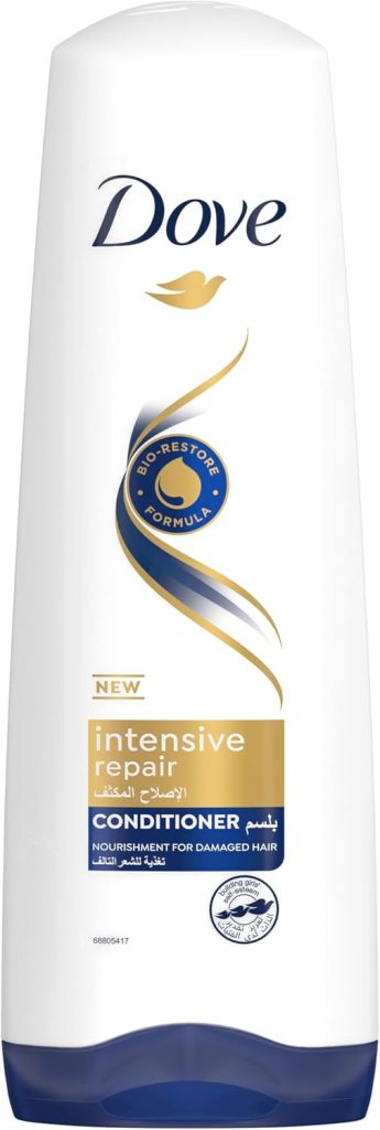 DOVE Conditioner, for damaged hair, Intensive Repair, nourishing care for up to 100% healthy-looking* hair, 350ml