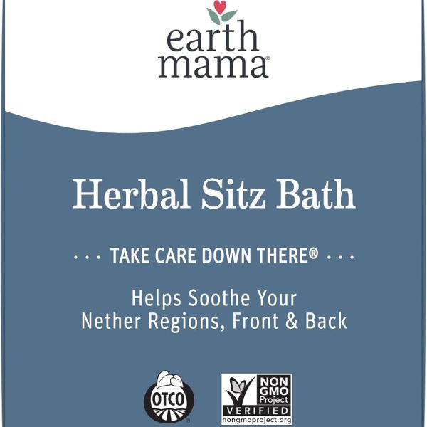 Earth Mama Organic Herbal Sitz Bath For Pregnancy And Postpartum, 6-Count