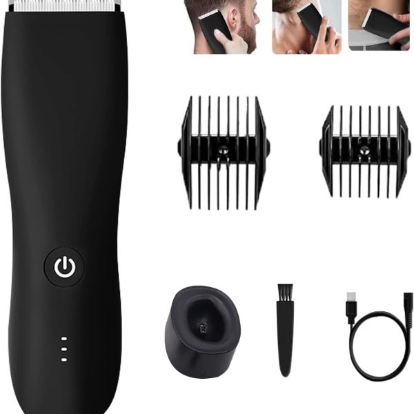 Jorunb Hair Clipper, IPX5 Electric Hair Trimmer Grooming Kit Professional Cordless Powerful Motor Beard Trimmer Waterproof Rechargeable Battery Cordless Beard Hair Trimmer for Men Hair Cutting Kit